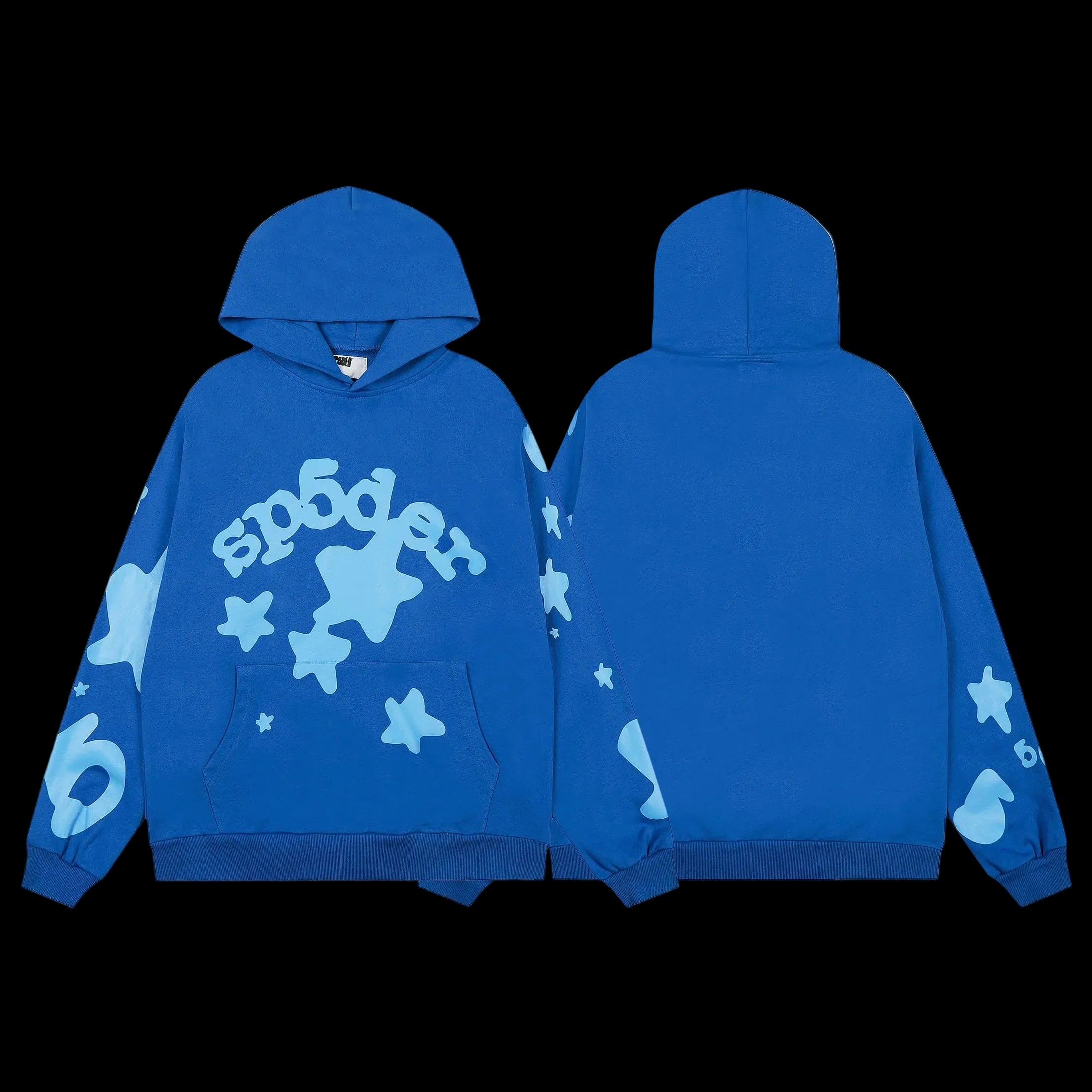 SP5DER hoodie Beluga V2 Dusty Blue